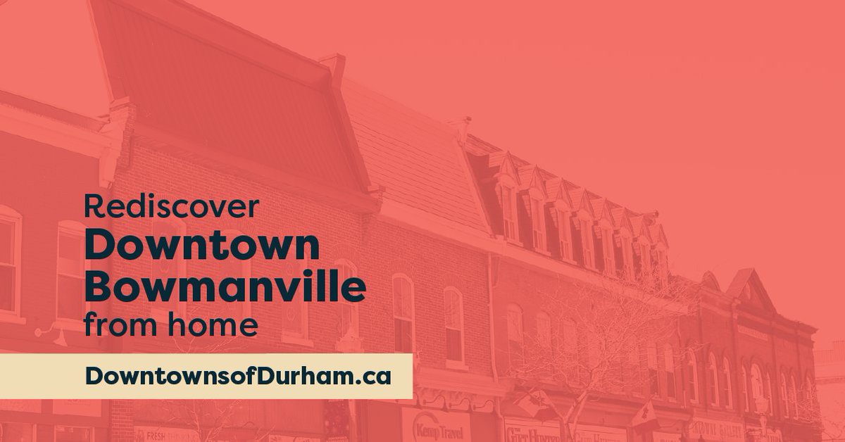 clartourism's tweet image. The #DurhamRegion is home to 13 downtowns, including @HistBowmanville in Clarington. Support main street businesses to help preserve our vibrant communities ➡️ downtownsofdurham.ca #DowntownsofDurham #DurhamStrong #ThisIsClarington @DurhamTourism @VisitYDH