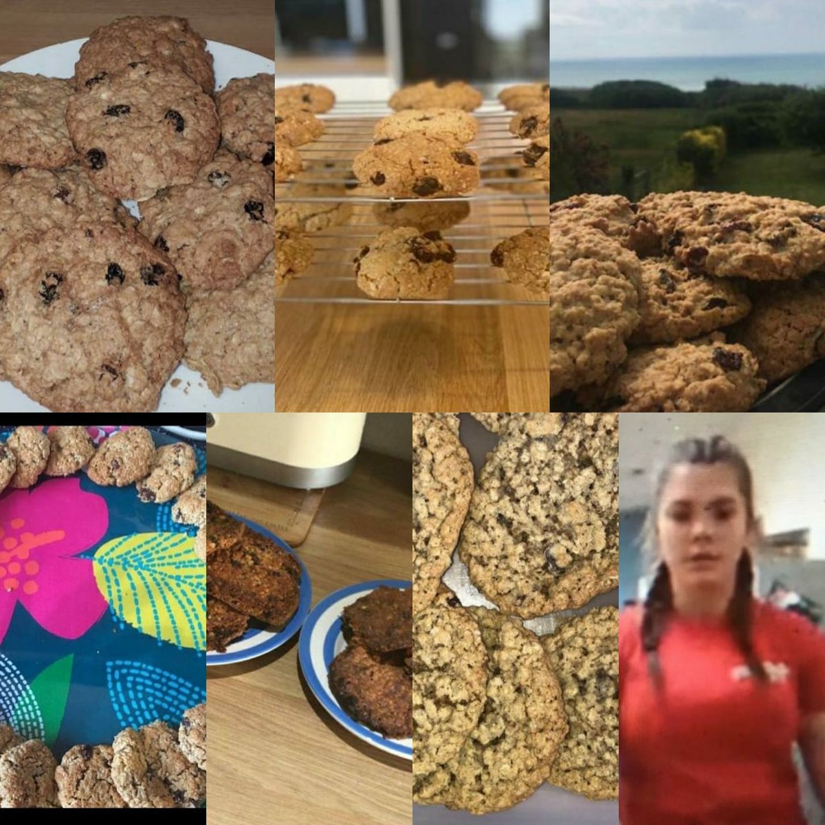 Thursday saw the isolation performance crew baking.
Jess played head chef in the group raisin and oat cookie bake off.
<a href="/SwimWales/">Swim Wales</a> 
<a href="/BywnIachCymru/">Byw'n Iach</a> 
<a href="/ClubNofioCaer/">Clwb Nofio Caernarfon Swimming Club</a>