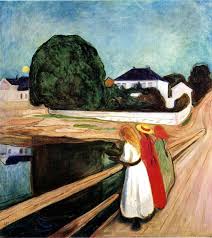 Edvard Munch, Girls on the Bridge, 1899