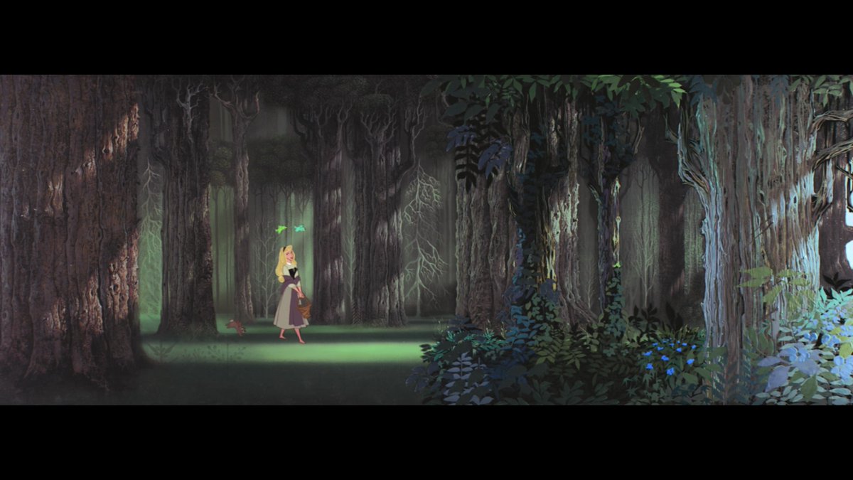 The backgrounds are just *chefs kiss*  #SleepingBeauty