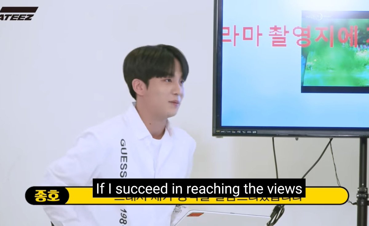 6. Jonghocurrent views: 647kgoal: 1 million (500k )Jongho will go see the original singer (of songs he cover) and film a live-clip of their duet and singing together.쭁ST:  #에이티즈    #종호