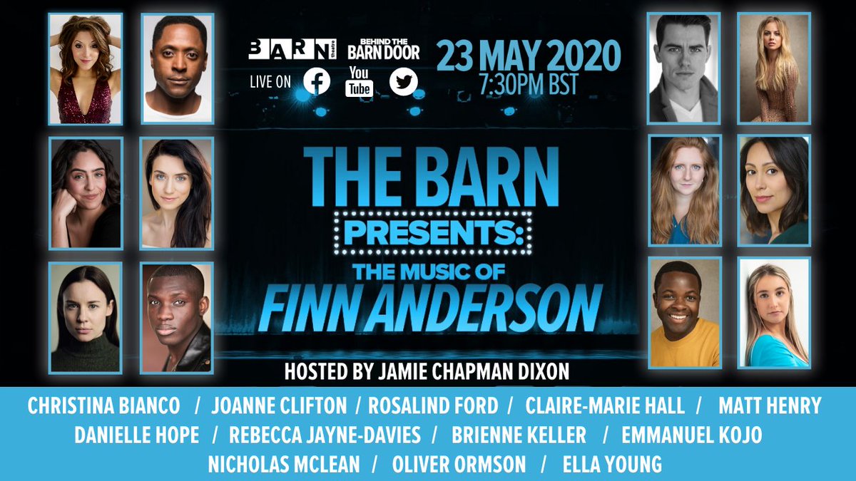 theBarnTheatre's tweet photo. A massive thank you to @Finn_Anderson and all of tonight's performers for all you have done for us and for allowing us to put on tonight's concert, and thank you to everyone who watched and your wonderful comments! ❤️ #BarnPresents

Watch the concert here: https://t.co/6B5x3iJRBp https://t.co/PYosyeK97u