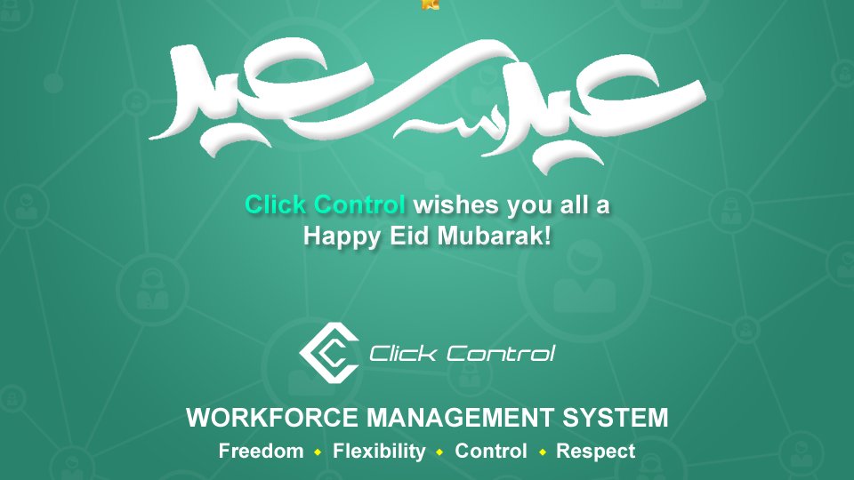 clickcontrol_au's tweet image. Click Control wishes you all a happy Eid Mubarak!
May Allah bless you with happiness and grace your home with peace.
#ClickControl #Eidulfitr #EidMubarak #WFM #WorkforceManagement