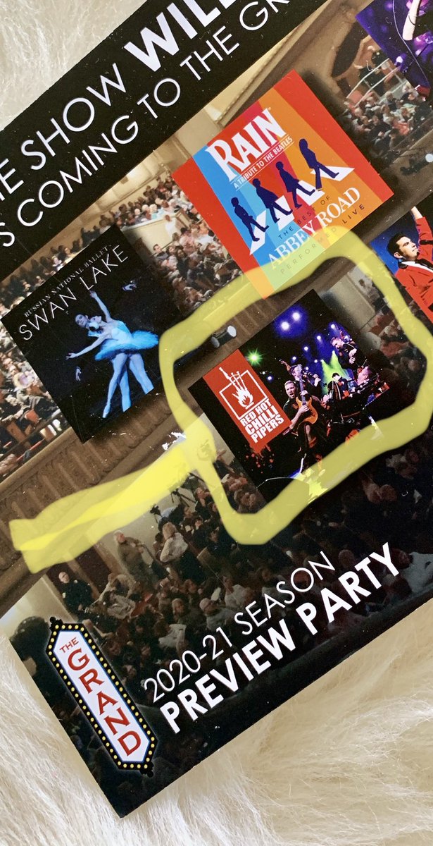 Hey ⁦@hufflepuff1986⁩ &amp; ⁦<a href="/juanDring_ruby/">Ruby</a>⁩ ⁦<a href="/chillipipers/">RedHotChilliPipers</a>⁩ are coming back!  Is it time for season tickets to the Grand?