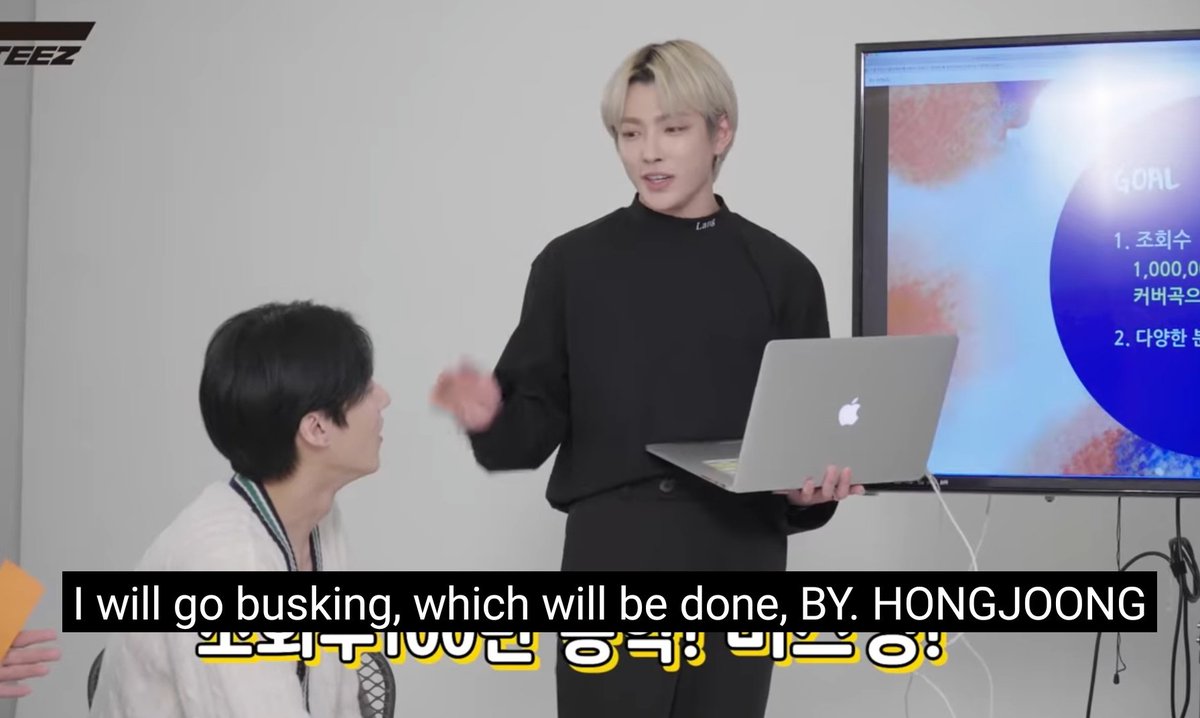 1. Hongjoong current views (on 240520): 376kgoal: 1 million views (on all his covers)if Hongjoong will hit 1m views, he will go busking which will be done in his future By. HONGJOONG videos. go go go!!!!BLACK OR WHITE:  #에이티즈    #홍중