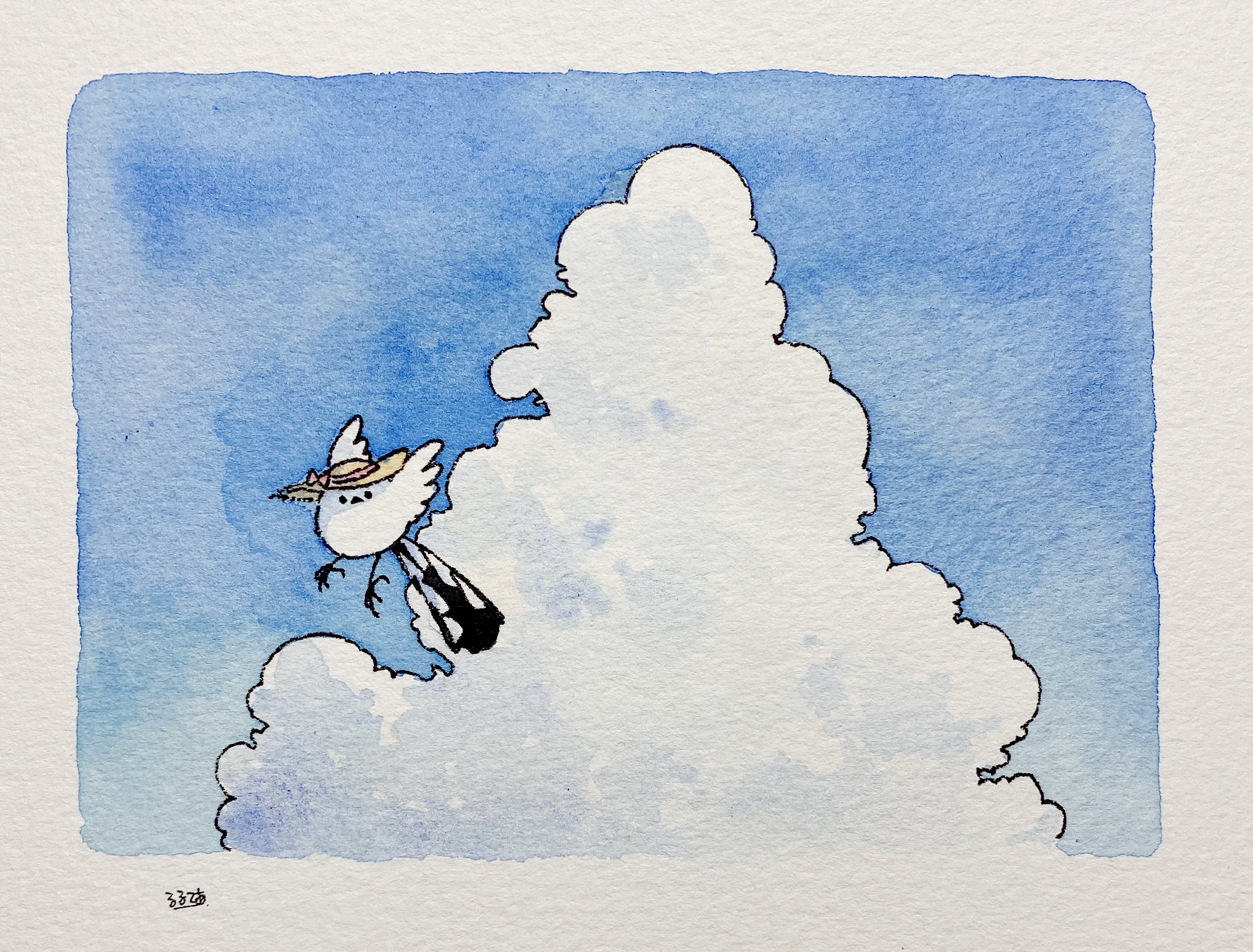 るるてあ 青空に浮かぶ白いふわふわ T Co Xt2gsdkqbf Twitter