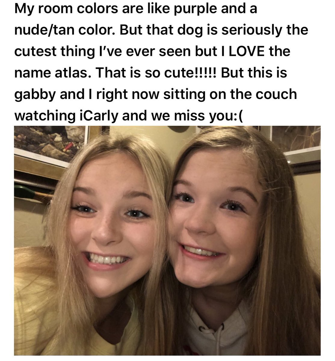 RosieOnTheFly's tweet photo. These 2 humans reached out independently & then together over the last week. Being single, not being with #MyHumans has been especially hard. You are my kids and I miss you. It means a lot that you reached out. A LOT. 🤗#BurkeAtHome #PandemicLife @OPS_Burke @BurkeMotivation https://t.co/p2SSpKJT5y