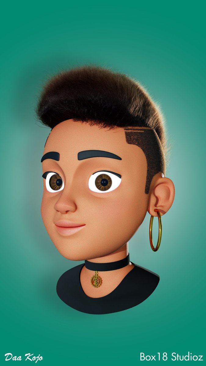 kojo_69's tweet photo. Just finished this little 👼 ..... Hope it turned out good? 

#b3d #ghana #daakojo #box18 #box18studioz #GhanaFila #BigBoy #CGI https://t.co/VC5NvRPqxO