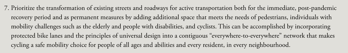 Stares in disabled needing wide sidewalks with curb cuts and no beg buttons. What in the actual f is this? You say you want to prioritize the 'mobility challenges' faced by disabled people and then talk about accomplishing this via more bike lanes?