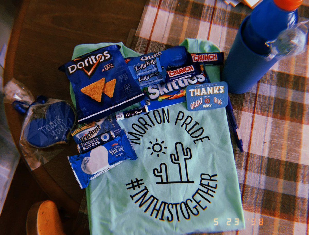 Thank you <a href="/MortonPTA/">MortonPTA</a> for this sweet surprise 💙💙 

Feeling so loved and appreciated!