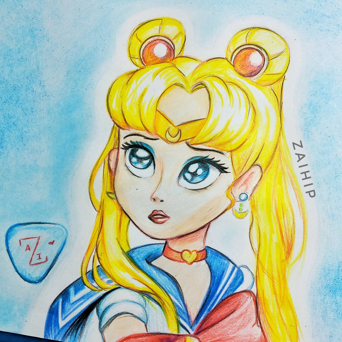 luluiart's tweet photo. 💮 Yo también quería intentar 🔺️
.
.
.
.
.
. 
#sailormoonredraw #sailormoon #usagi #traditionalart #artetradicional https://t.co/VkCYdv3EyP