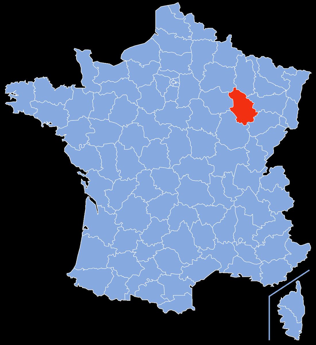 98. haute-marne (52)prefecture : chaumontzzz