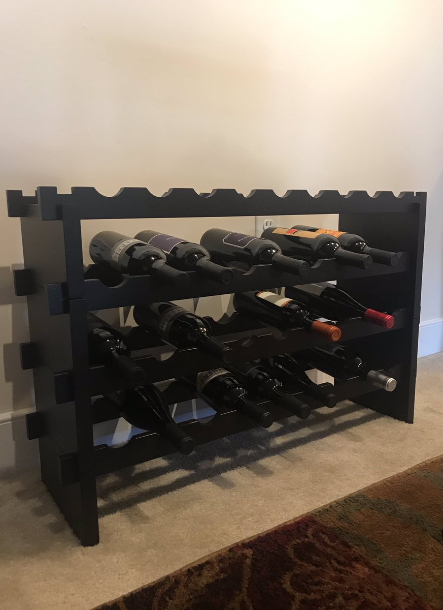 betterwineshop's tweet photo. Excited about my new wine rack. 😁#winelover #winerack https://t.co/zQFNHUcD6n
