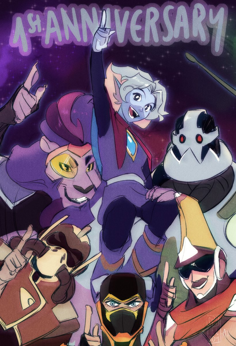 kaola_rivas's tweet photo. Today is the first anniversary of Starlight Brigade!!!!
One of my favorite songs and amvs ever!!! I can't give @KotLT_Animation enough credit for making such an amazing thing that deeply inspired me to study animation 💖
#starlightbrigade https://t.co/xYouLLdNao