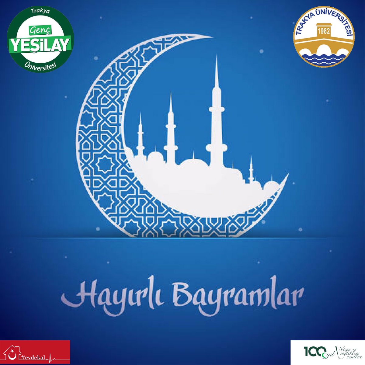 Sevinç ve huzur dolu bir umutla geldi Ramazan Bayramı. Bu güzel ayın mübarek bayramı bizlere mutluluk, sağlık, huzur, güzellikler nasip etsin. Bütün müslümanlara Hayırlı Ramazan Bayramı diliyorum. <a href="/1920yesilay/">Yeşilay</a> <a href="/gencyesilayci/">Genç Yeşilay</a> @gelecegekopru @MEsadArar