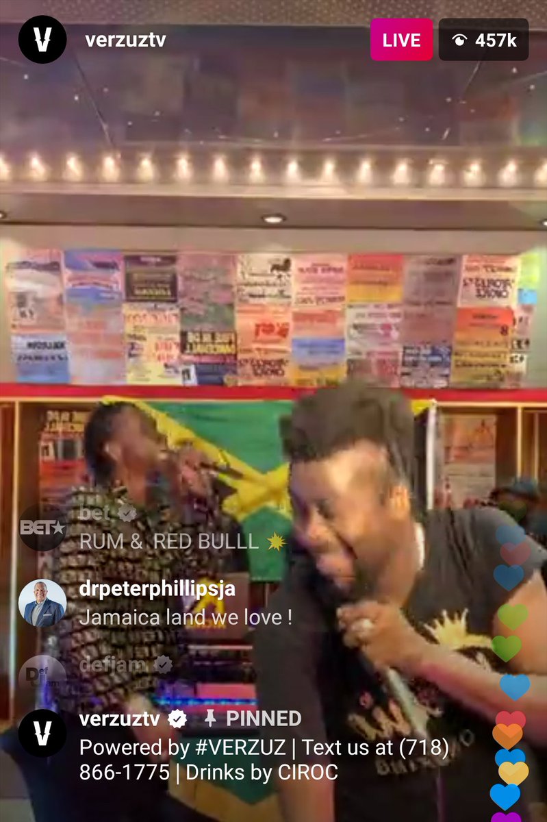 So proud to be Jamaican. Our culture has global impact and we are proud. Great show <a href="/KingBeenieMan/">Beenie Man</a> &amp; <a href="/grunggaadzilla/">BOUNTY KILLER</a>