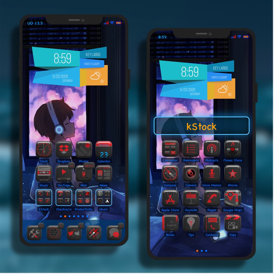 BrianVS's tweet photo. Great job #unc0ver team. Just updated to 13.5, and it’s very smooth. Not too much changed either on SB so most tweaks are working great! #FolderControllerXIII #ModernBarz #SwitCherish #AutoRotate #LegiBilly12 #Stylish11 + #XenHtml by @_Matchstic &amp; #Snowboard by @SparkDev https://t.co/3D6S7ejFRq
