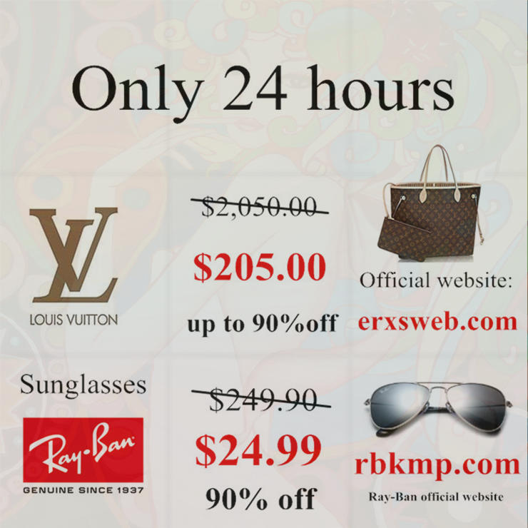 NorthDesignLA's tweet photo. Dear friends LV bags and ray ban sunglasses are on sale today
@BrianRo50382969 @CALPOT1 @Plating_info @MathewRaymond12 @georgejenna30 @FurnitureArtInc @ramani805643 @chimneysweepLA @StradellaGroup @310interiors https://t.co/v7qbGnSb4u