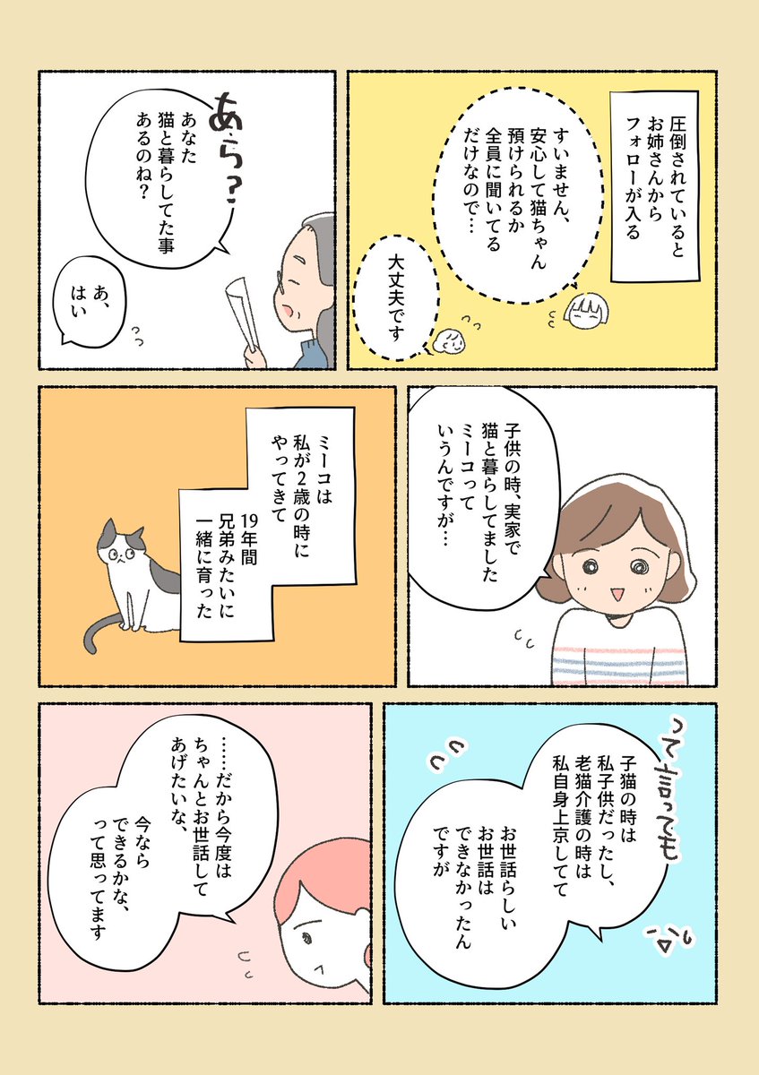 保護猫ちゃんをお迎えするまでの話⑥

保護猫カフェでのマッチングについて。
1から読んでくださる方は固定ツイにしばらく置いてます〜 