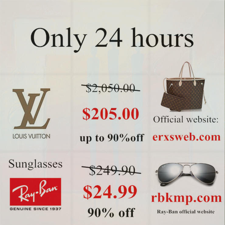 Jenzilla80's tweet photo. Dear friends LV bags and ray ban sunglasses are on sale today
@sonyabarraza5 @RachelP48852110 @BleuBeaute @BeautyDpz @HealthbeautyR @infohornnatural @30sumtinggamer @frock_yes @MaggieMaidTx @mensweararchive https://t.co/tPKbLxRj6F