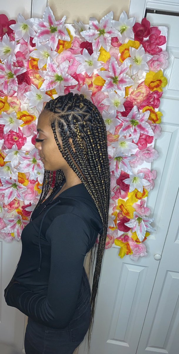 nicolethadoll's tweet photo. Book Triangles 😻#Triangleboxbraids #Mediumtrianglebraids #individualbraids #Houstonhairstylist #protectivehairstyles #blackhair #Mediumbraids https://t.co/MRisHKYehY