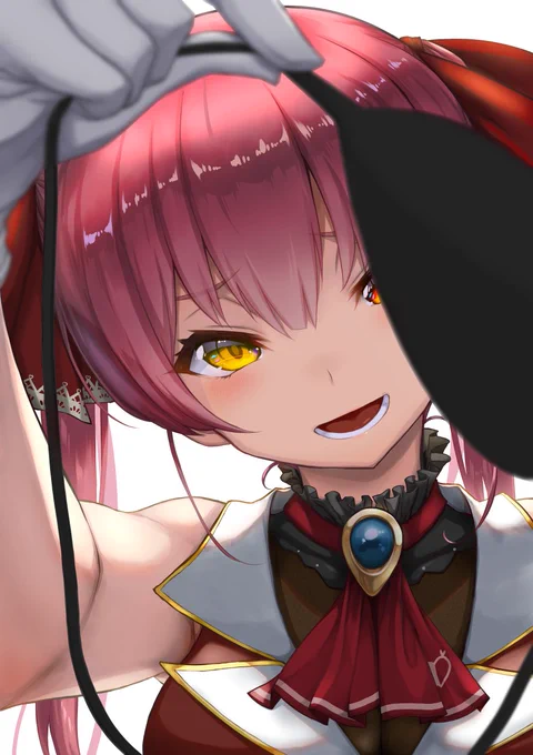 君ぃ、船長のアイパッチがつけたいなんて
ニッチですねぇ

35万人おめでとうございます。
#マリンのお宝 