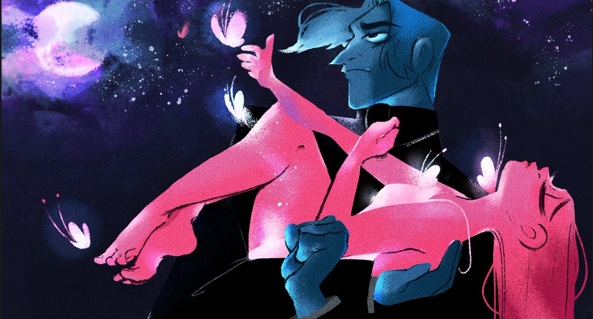 Thank you for a fantastic first season a"Rachel @ Lore Olympus の イ ラ ス...