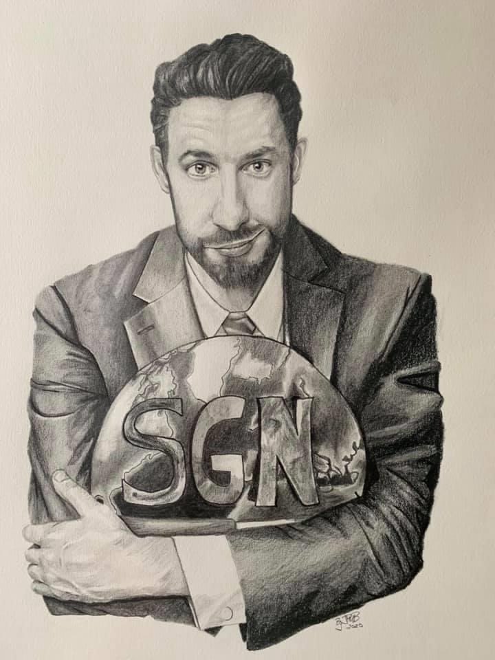 thedailydale's tweet photo. @johnkrasinski 

My friend @john_chicagoart 

Created this.

It needs to be in your collection. https://t.co/r5b9tKGMFp
