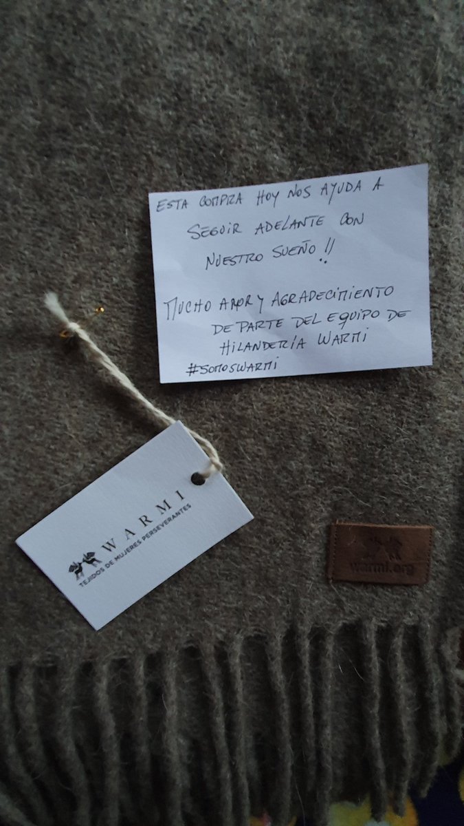 BarbyGruber's tweet image. BEAUTIFUL @hilanderiawarmi
#SHEEPWOOL #SOMOSWARMI #LLAMAWOOL #mujeresperseverantes