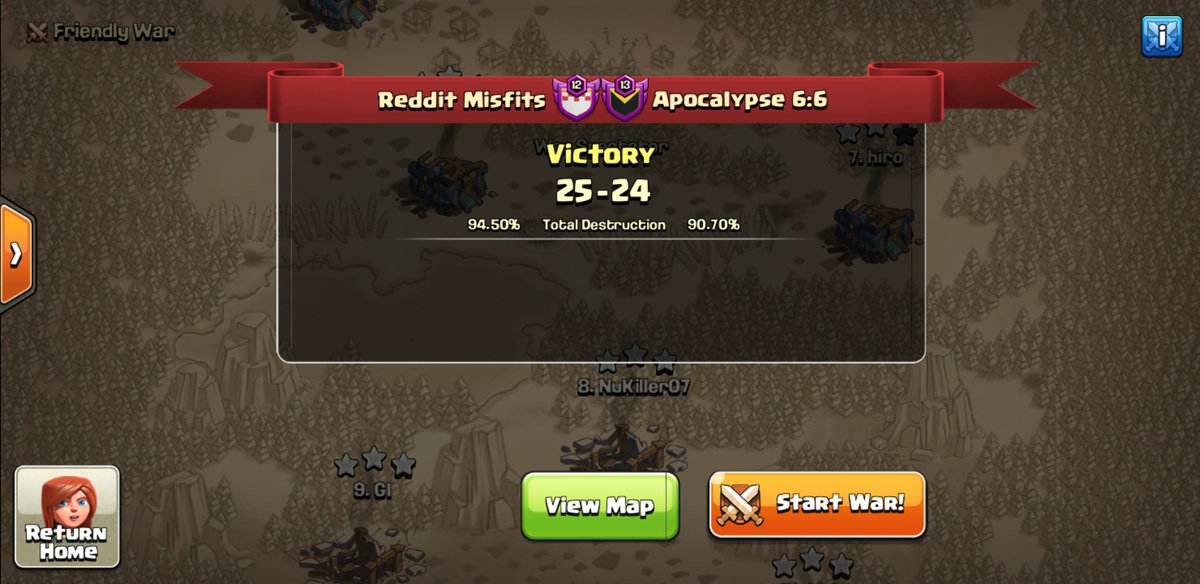 Reddit Misfits wins their first week in the FWL!