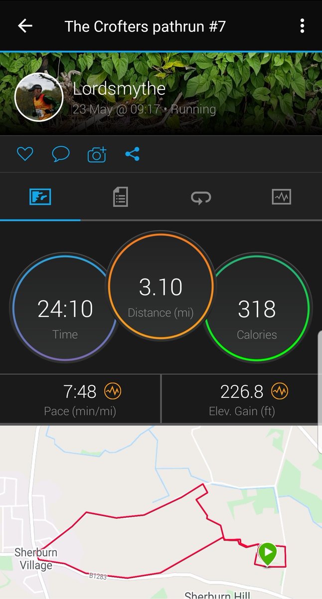LordSmythe's tweet photo. #Runstreak day 4892 another Saturday another pathrun - #TheCrofters #pathrun despite blustery conditions a full turnout of neighbours all socially distanced with individual handicap start times on my devised 5k route - everyone's fitness & times improving every week #lovepathrun https://t.co/jqn6mvSkBQ