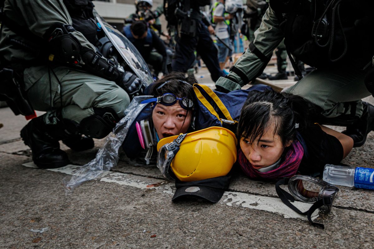 Kidnappings, murder, rape by lawless gangs inside the  #HongKongPolice are happening daily. Many protestors die in police custody, many are traumatized from rape and sexual assaults by gangs within the Hong Kong police.