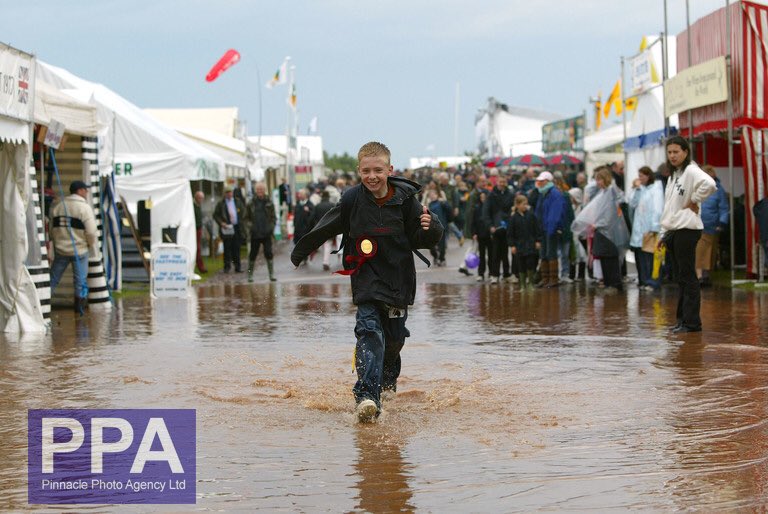 ppauk's tweet photo. #Fromthearchive Day 54 slightly different today. This weekend was meant to be @DevonCountyShow we look back to a very wet show in 2002. @JeremySpake #uklockdown gives us the opportunity to delve into our archive. Each day we explore the images we may have forgotten.@CulmValleyYFC https://t.co/voxcPtMJxD