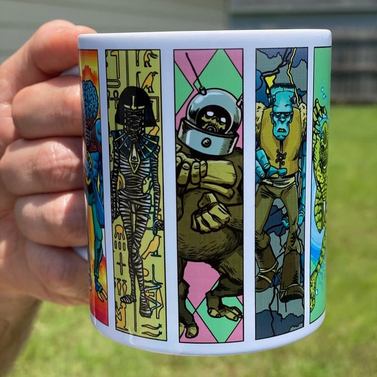 bryankellydraws's tweet photo. I just got an awesome mug with my drawings on it! Can you get one? Yes you can! Just go to https://t.co/hcFQikGKi9
#dentontx #mugs #monsters #classicmonsters #monstermug https://t.co/HC3OQn8JqM
