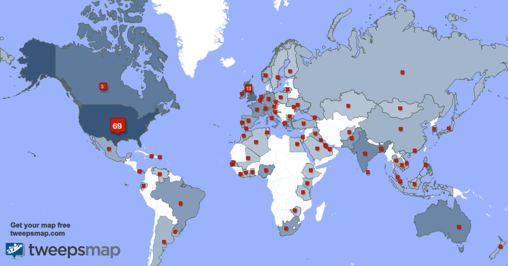 Special thank you to my 5 new followers from UK., and more last week. tweepsmap.com/!courtneym8216