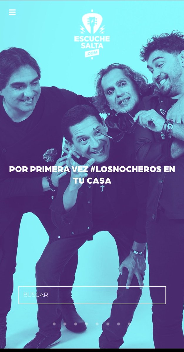 escuchesalta's tweet photo. @LosNocherosOfic llegan a tu casa! #show #encasa #losnocheros 
https://t.co/UJ0BRqHBr4 https://t.co/VuV5IlvPnx