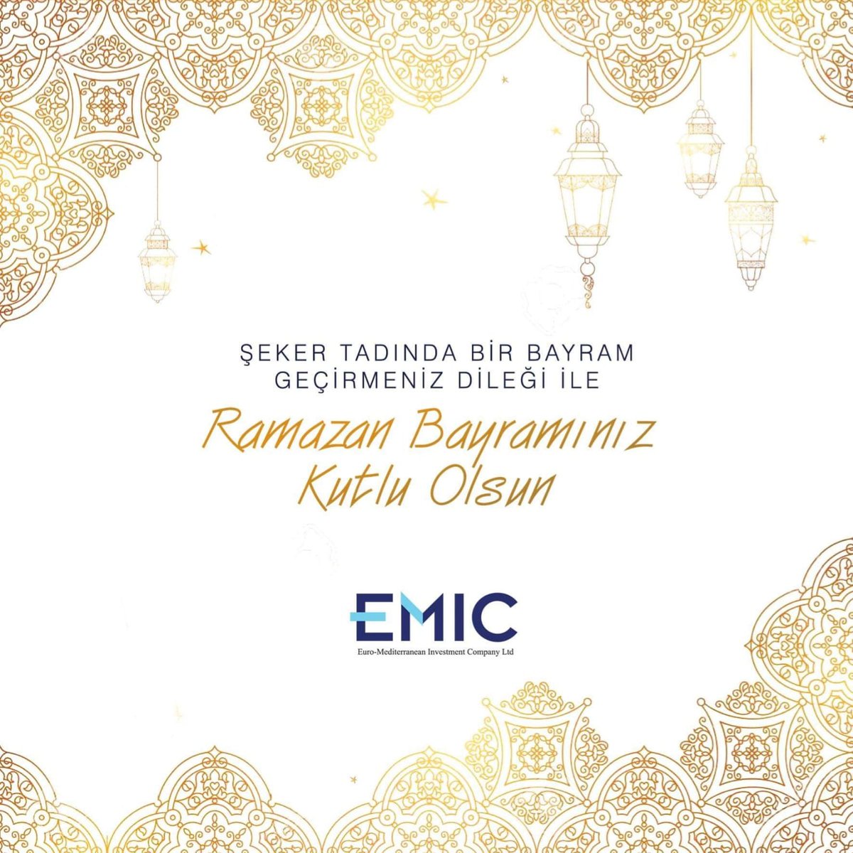 Şeker tadında bir bayram geçirmeniz dileği ile 😊 Ramazan bayramınız kutlu olsun!🍬🙏 #kurbanbayramı #emic #lefkoşa #mağusa #girne #guzelyurt #iskele