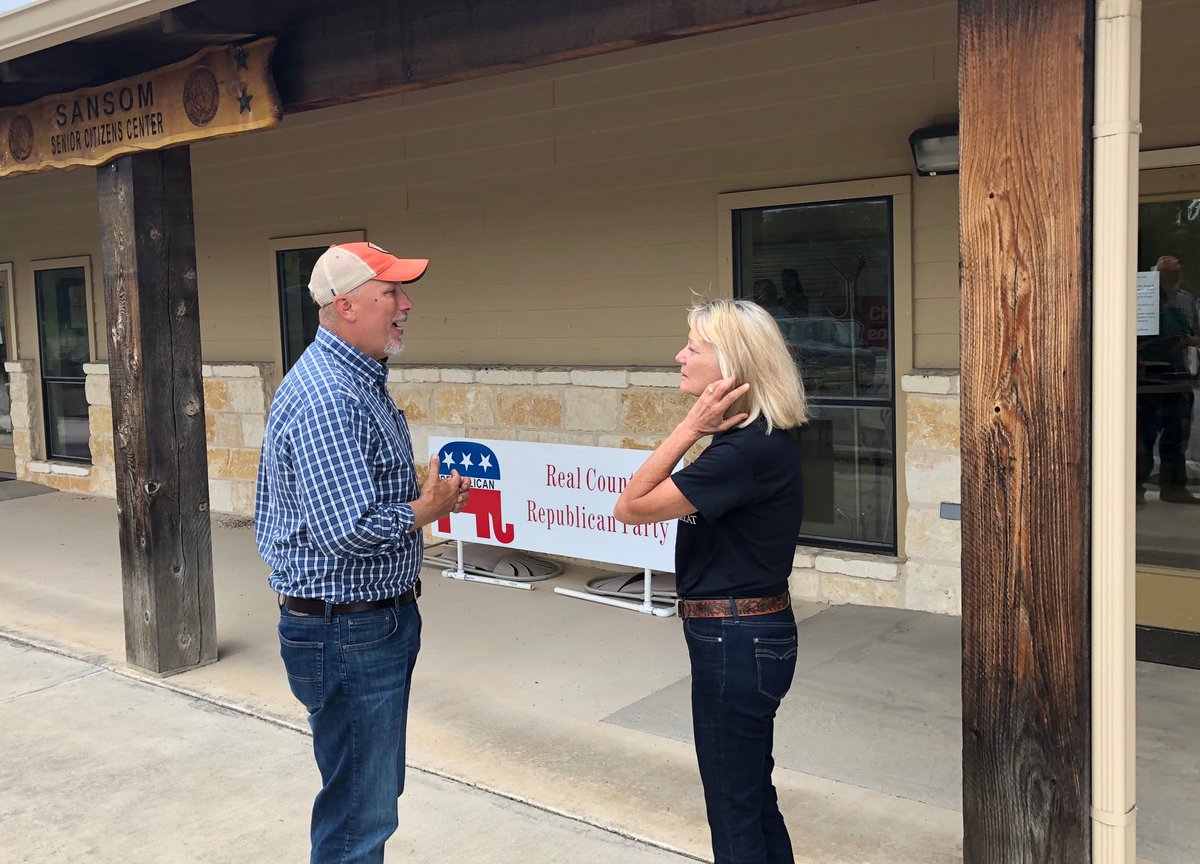 chiproytx's tweet photo. Now on to the SD convention in #RealCounty where we’re getting organized to #KeepTexasRed and #LetTexasBeTexas! Thank you to all the delagates who came out today to support the party! #TX21 https://t.co/OvQmRLq8zF