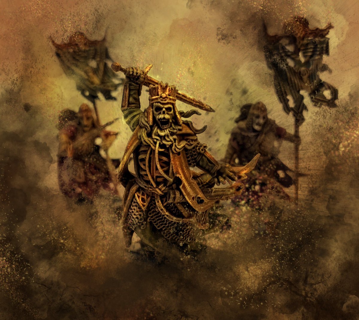  @Korvaks_Saga leading the dark charge!No pressure to join I’m just including Patreon link in these for exposure.  http://patreon.com/user?u=32948226  #artistsempire  #warhammercommunity