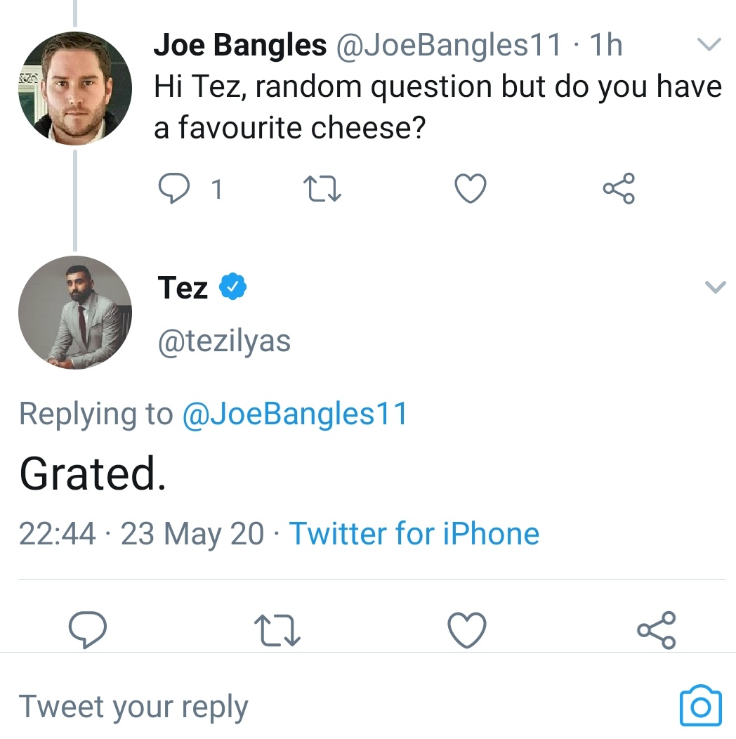 Welcome  @EamonnHolmes,  @tezilyas,  @OwenJones84 and  @felicityward to my Celebrity Wall Of Cheese...A massive thank you for taking time to reply! #SaturdayThoughts #SaturdayNight #Saturday