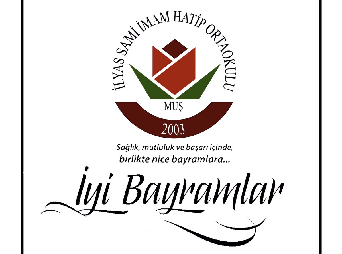 Bu bayram belki birbirimizden uzağız ama gönüllerimiz daima bir kalacak. Daha mutlu bayramlarda bir arada olmak ümidiyle... Ramazan Bayramımız Mübarek Olsun...
<a href="/MusMilliEgitim1/">Muş İl Millî Eğitim Müdürlüğü</a> <a href="/eminengin17/">Emin Engin</a> <a href="/tcmeb/">Millî Eğitim Bakanlığı</a> <a href="/ziyaselcuk/">Ziya Selçuk</a> @hmzaydg