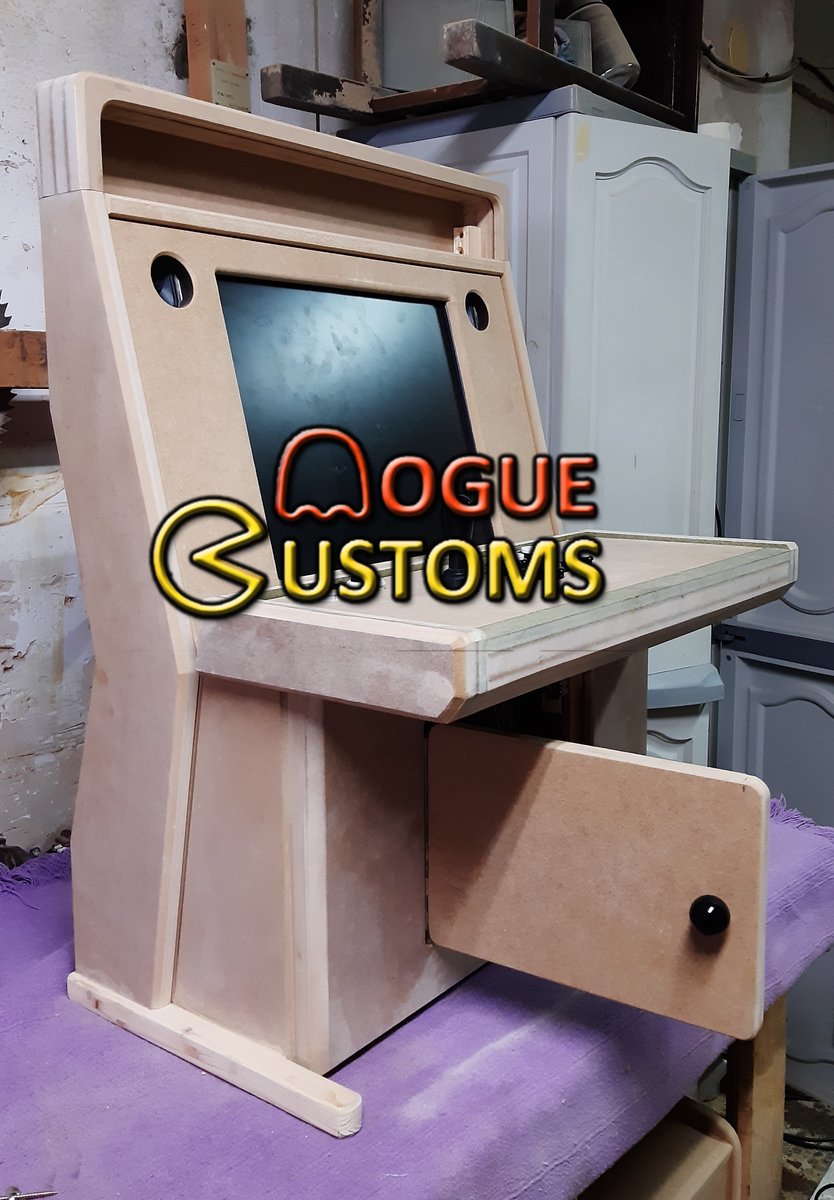 Mini Vewlix arcade Aqui ya lista para pintar y ponerle los metacrilatos