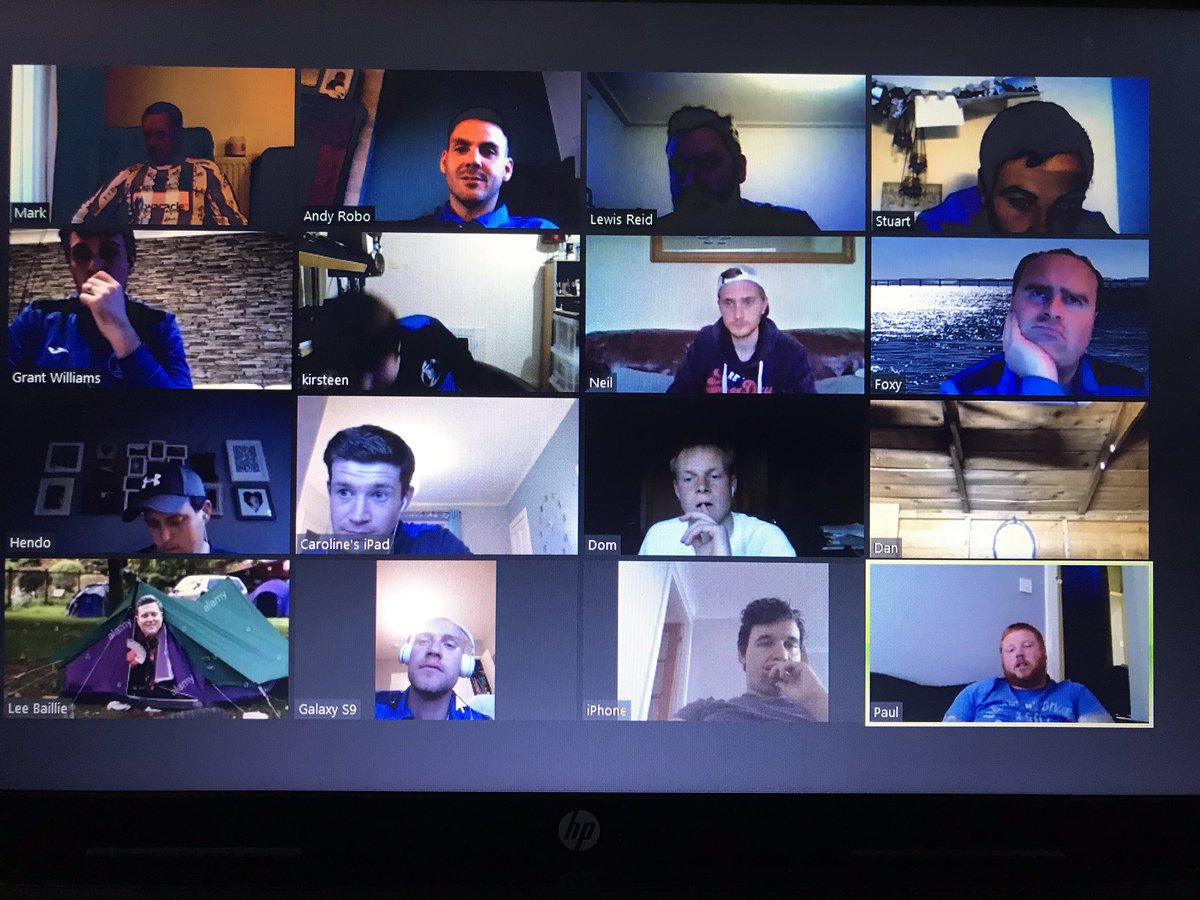 Great bantz tonight in the footy team quiz with <a href="/danduth/">Dan Duthie</a> claiming a controversial win 🧐🤨.  Great to have the lads together again.