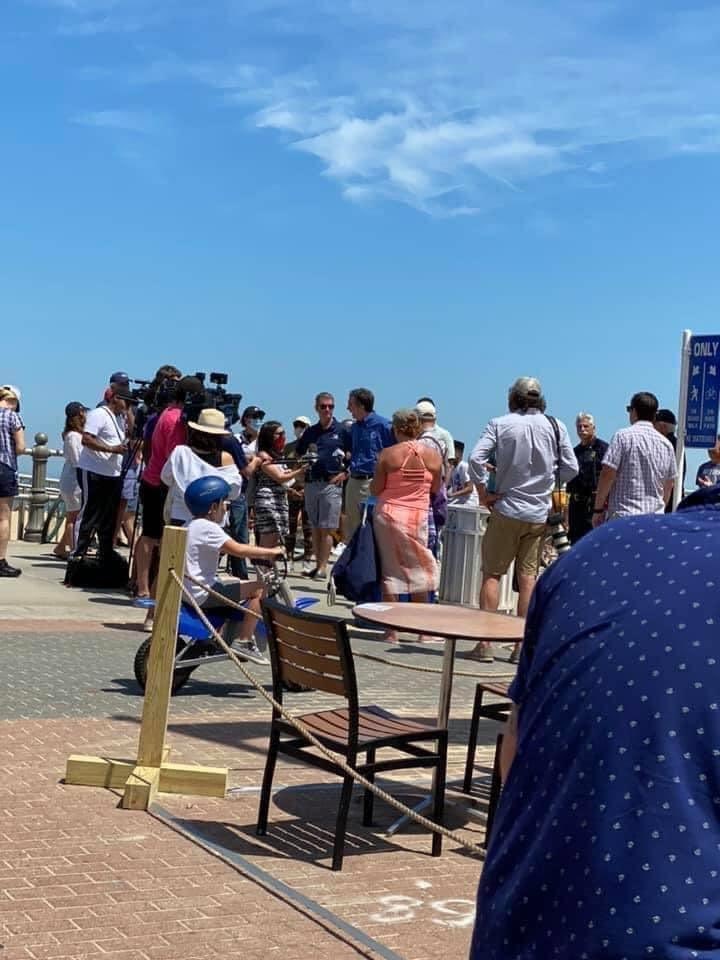 It’s too dangerous for you to keep your small business open but your governor can spend a nice weekend at the beach getting photo ops with the press