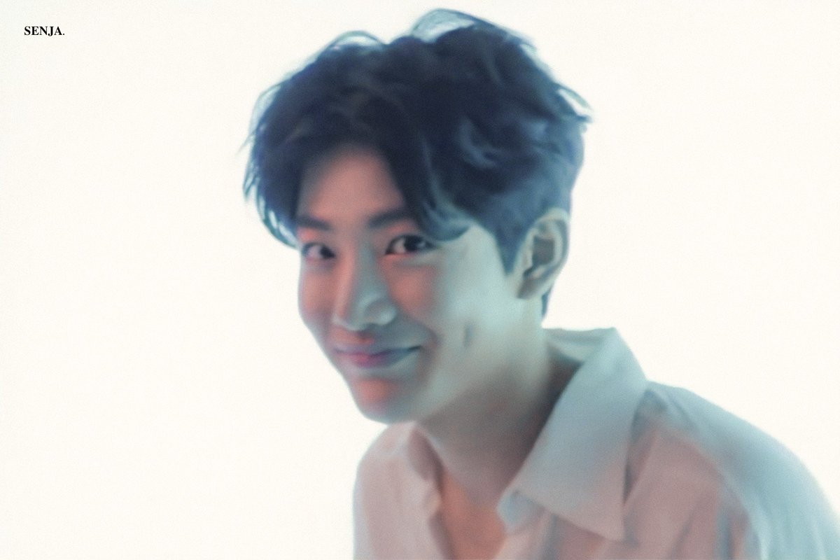when you're down and sad, junkyu tries to make you smile by showing his cute side specially his dimples