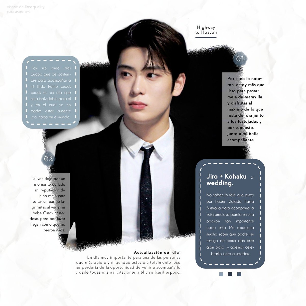 bluemingboy's tweet image. ㅤ
# · 婚礼. — 𝖬𝖺𝗒 𝟤𝟥𝗍𝗁, 𝟤𝟢𝟤𝟢 . . . ‹ 𝗝 + 𝗞 › 𝐖𝐄𝐃𝐃𝐈𝐍𝐆: #BLOOMINGJIRAKU ꜜ ♡' 

Estoy muy feliz de acompañar a esta hermosa pareja en un día tan importante. Les deseo que esta etapa que hoy comienzan esté llena de sólo buenos momentos ¡Muchas felicidades!
ㅤ