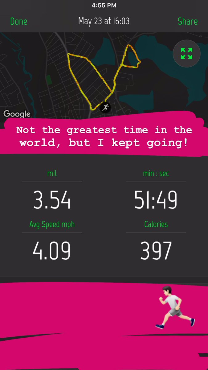 DirtyPaloma's tweet photo. #5k #almostarunner https://t.co/4UpWJTNlSx