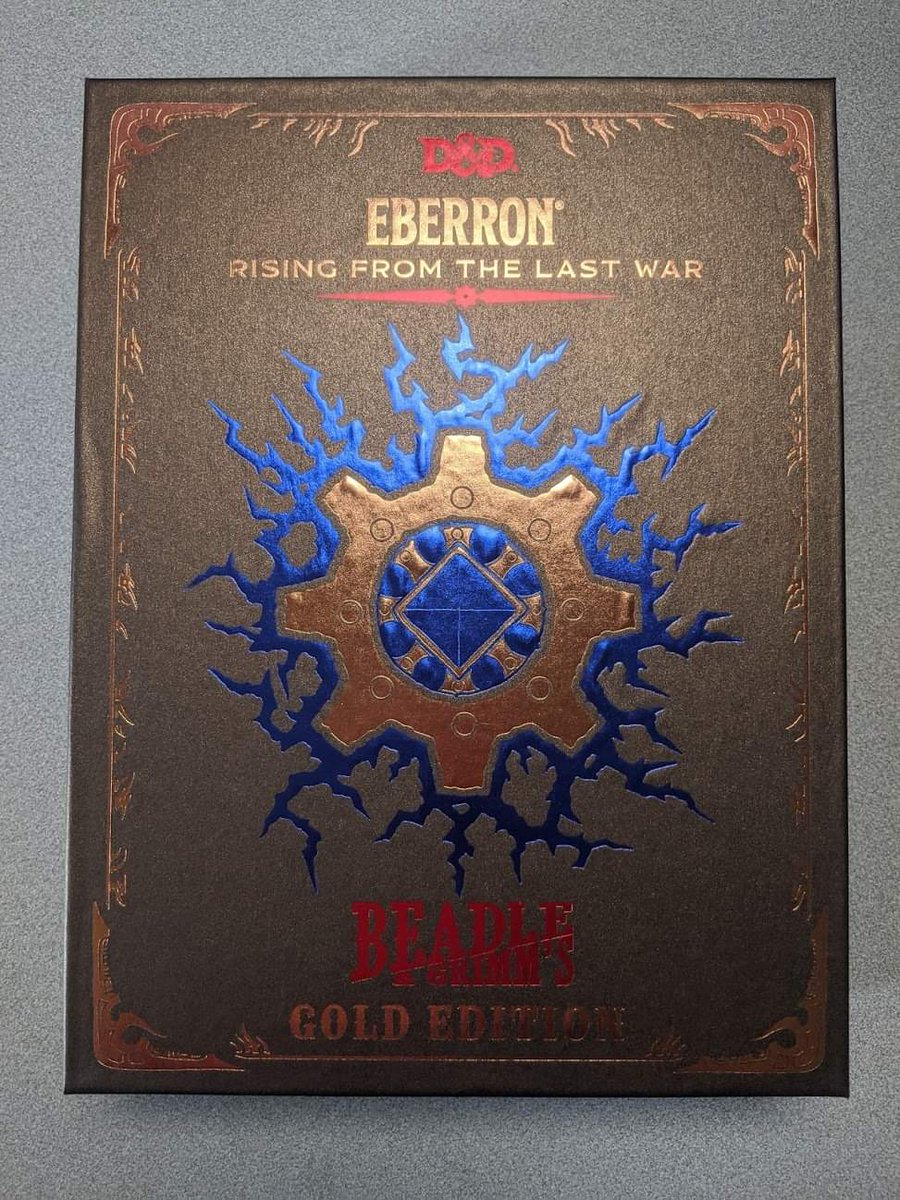 So.... The boss man <a href="/MatthewLillard/">matthew lillard. NO LONGER ACTIVE</a> wants to also give away a Eberron Gold Edition box. I mean. 

Is that something you all want? #dnd