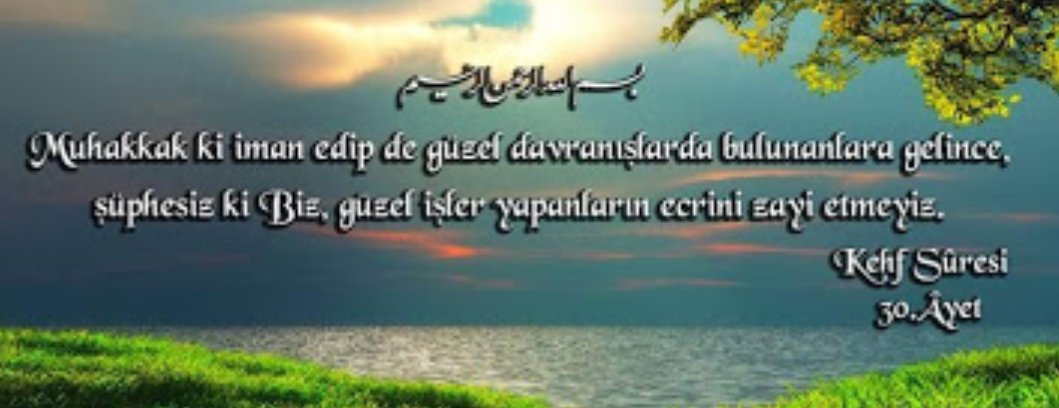 İman edip dünya ve âhiret için yararlı işler yapanlar bilmelidirler ki, biz güzel iş yapanların ecrini asla zâyi etmeyiz.(kehf.30) Bayramınızı tebrik eder, sağlık, afiyet ve huzur içerisinde daha nice bayramlara vasıl olmayı Cenab-ı Hak'tan dua ve niyaz ederim.Hayırlı bayramlar..
