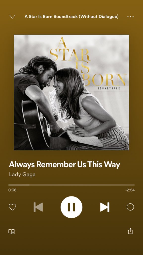 ichellena's tweet image. Bakit ang ganda ng kantang ‘to? 🤩

Naiiyak ako.. 😭😭#AlwaysRememberUsThisWay #AStarIsBorn